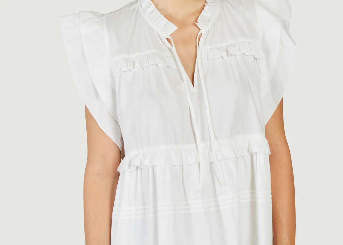 Robe longue en coton bio Clover Skall Studio