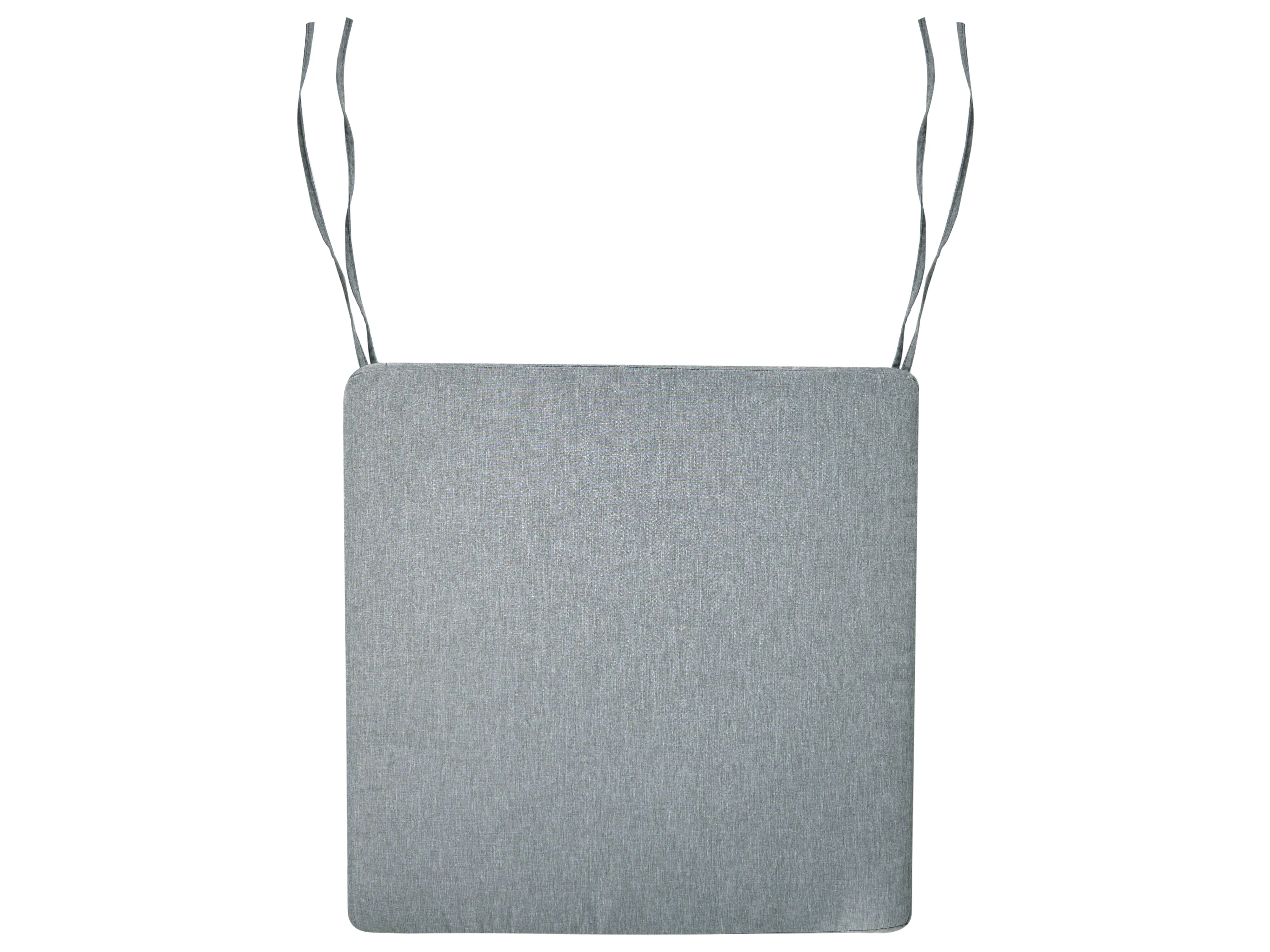Set van 8 tuinzitkussens SASSARI PREMIUM 46 x 46 cm Grijs melange