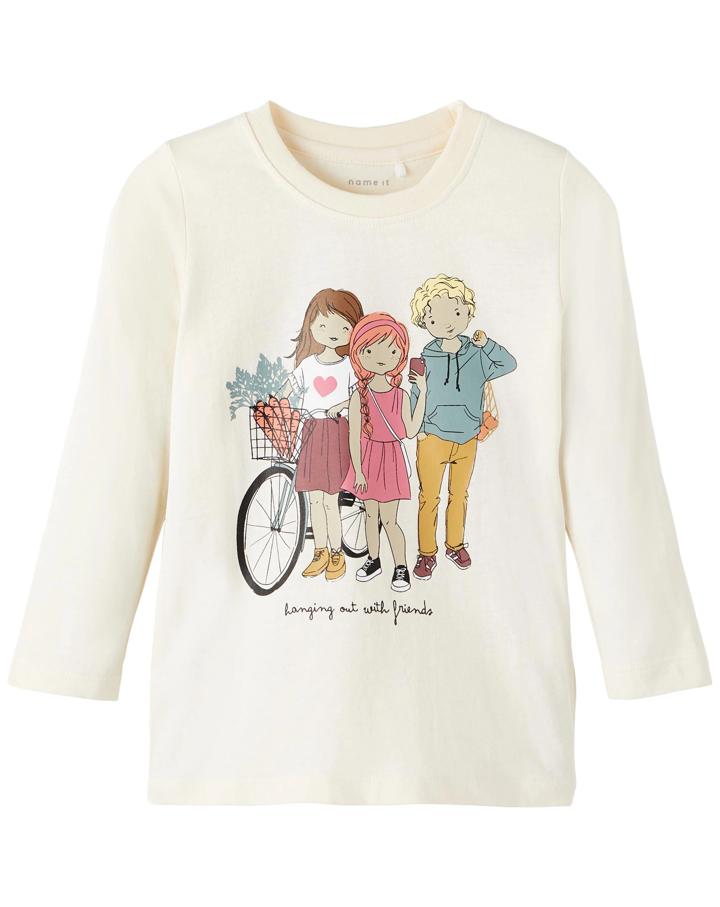 Langarmshirt NMFKANSAS