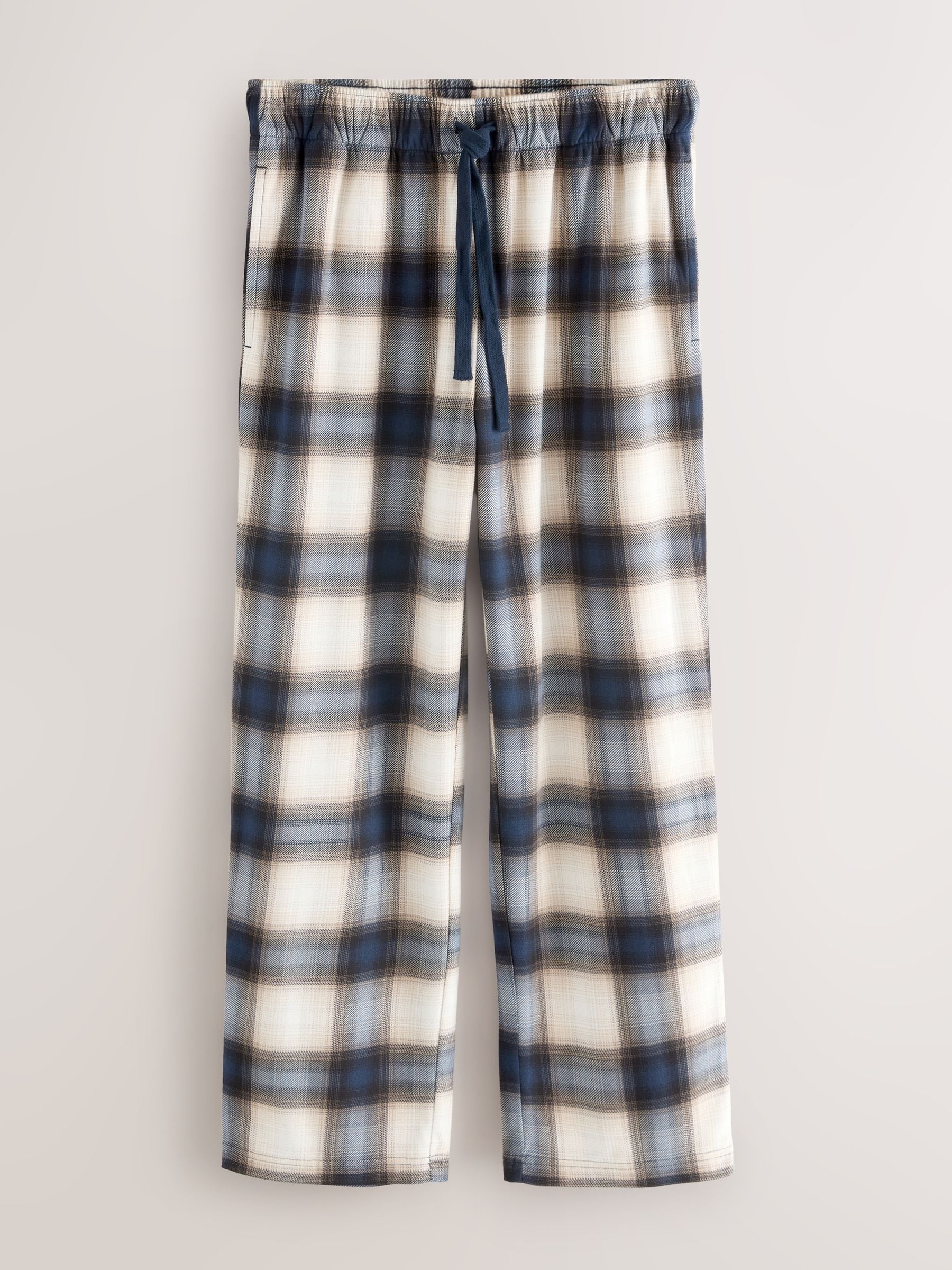 Marineblauw/kiezelkleur - Motionflex behaaglijke pyjamaset verpakking van 2