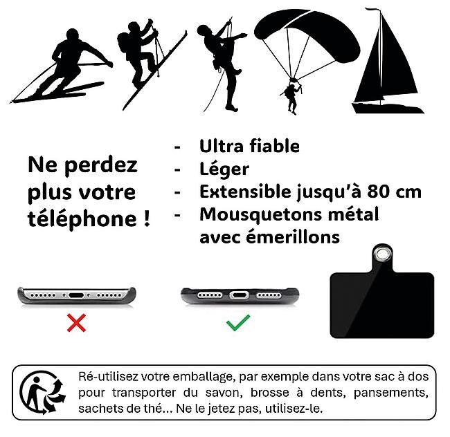 LEASH POUR SMARTPHONE