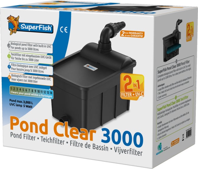 Superfish vijverfilter Pond Clear 2-in-1 3000 L