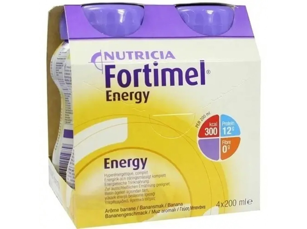 SUPLEMENTO FORTIMEL ENERGY BANANA 4X200ML