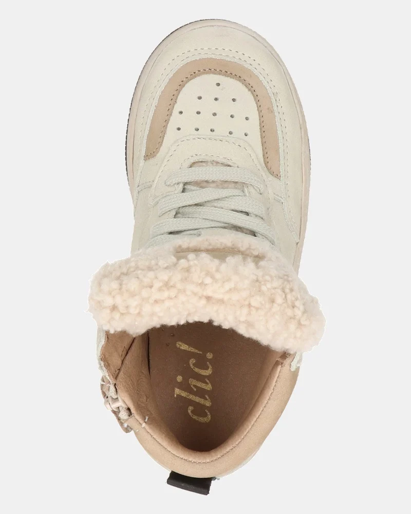 Clic! Hoge sneakers  - beige