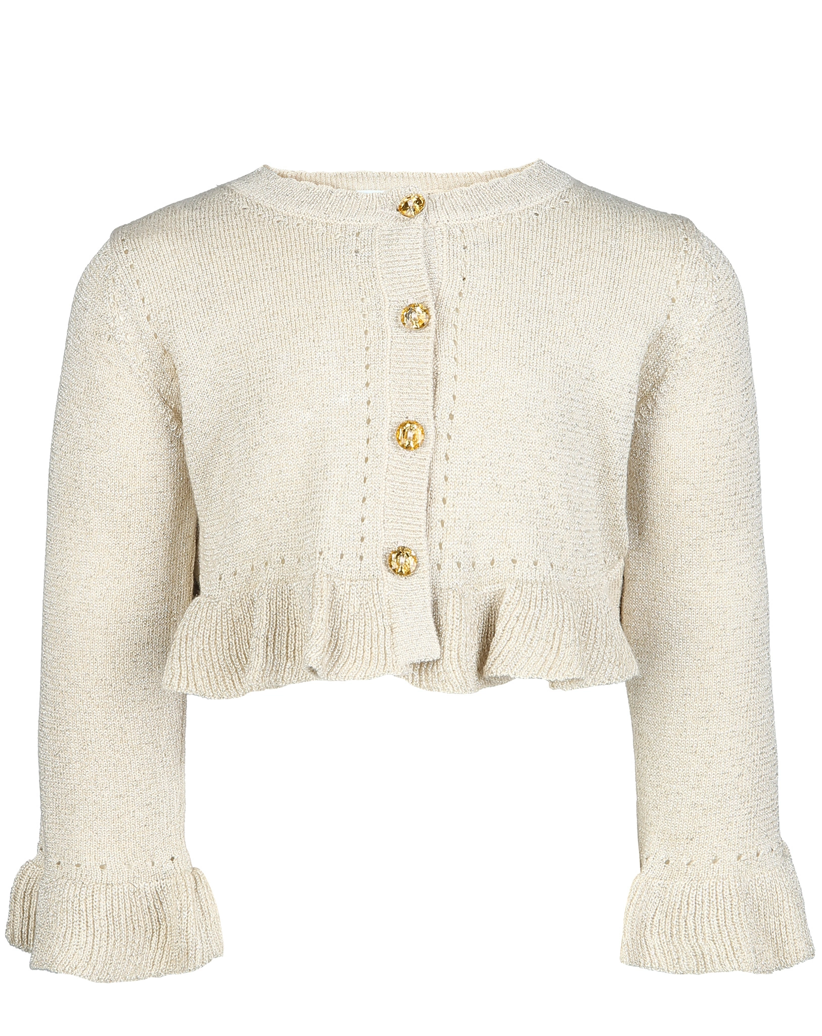 Strickjacke TROMPETA in sand