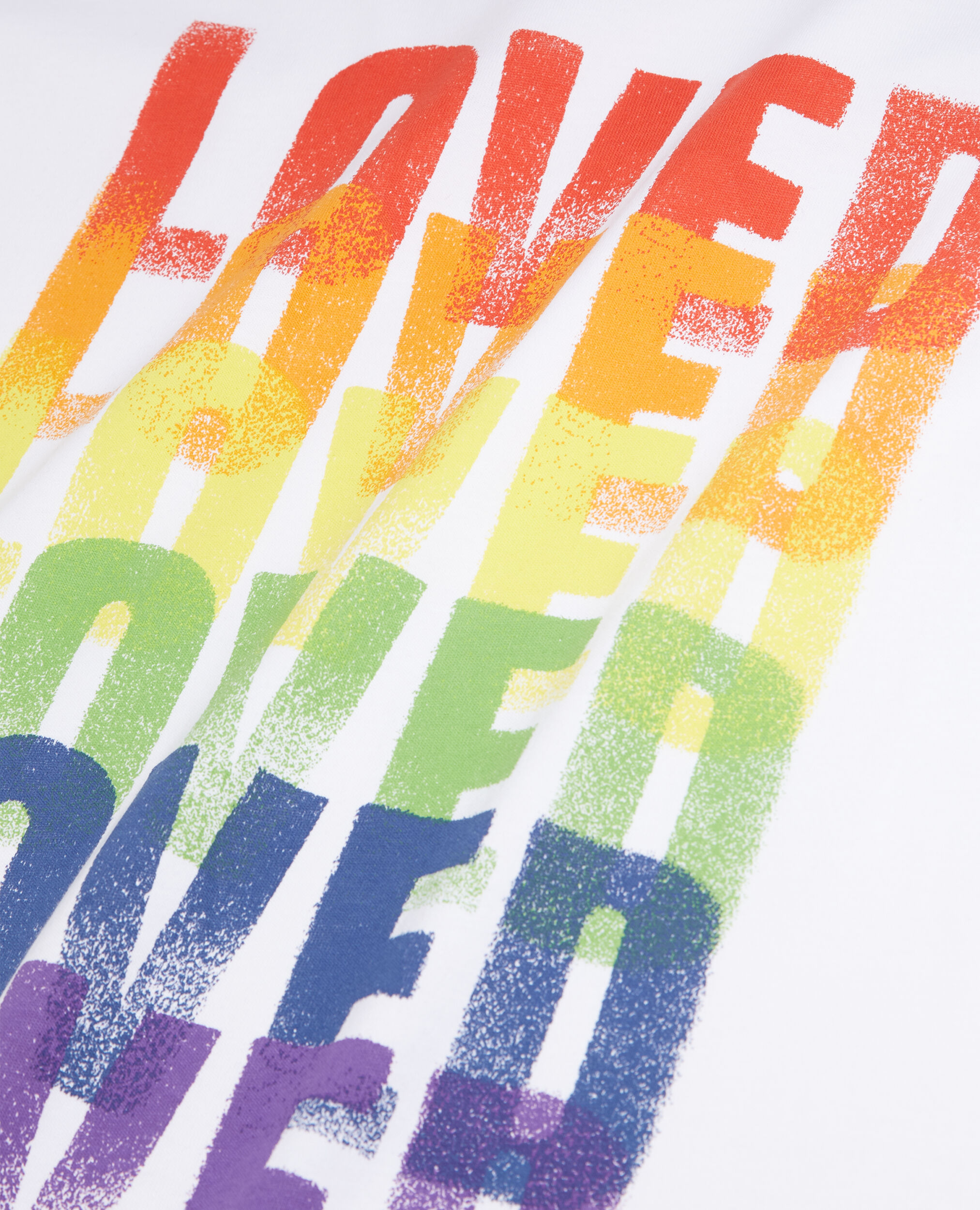 T-shirt Pride blanc