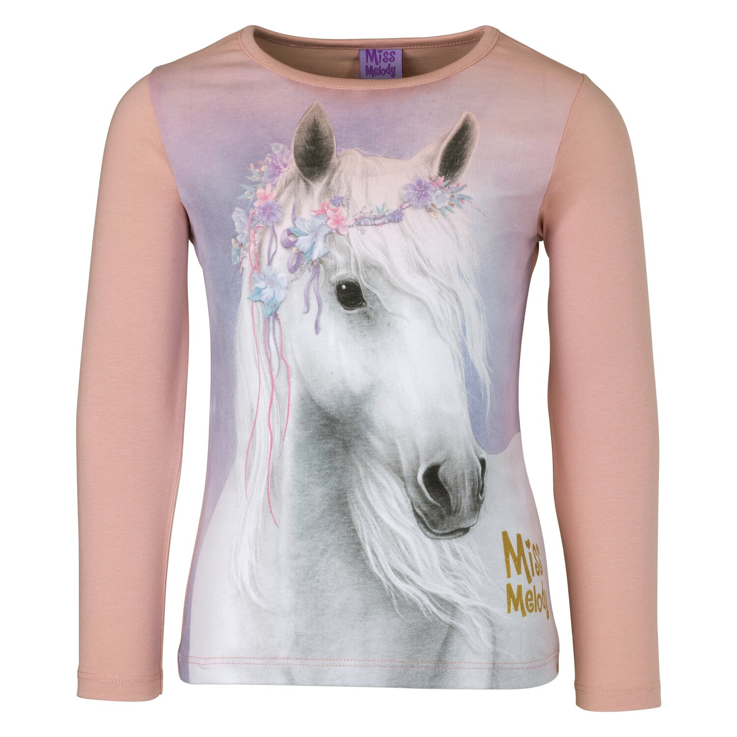 Miss Melody Langarmshirt  - rosé