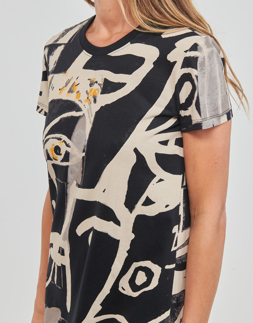 Desigual - MARISCAL FACE - Noir / Beige