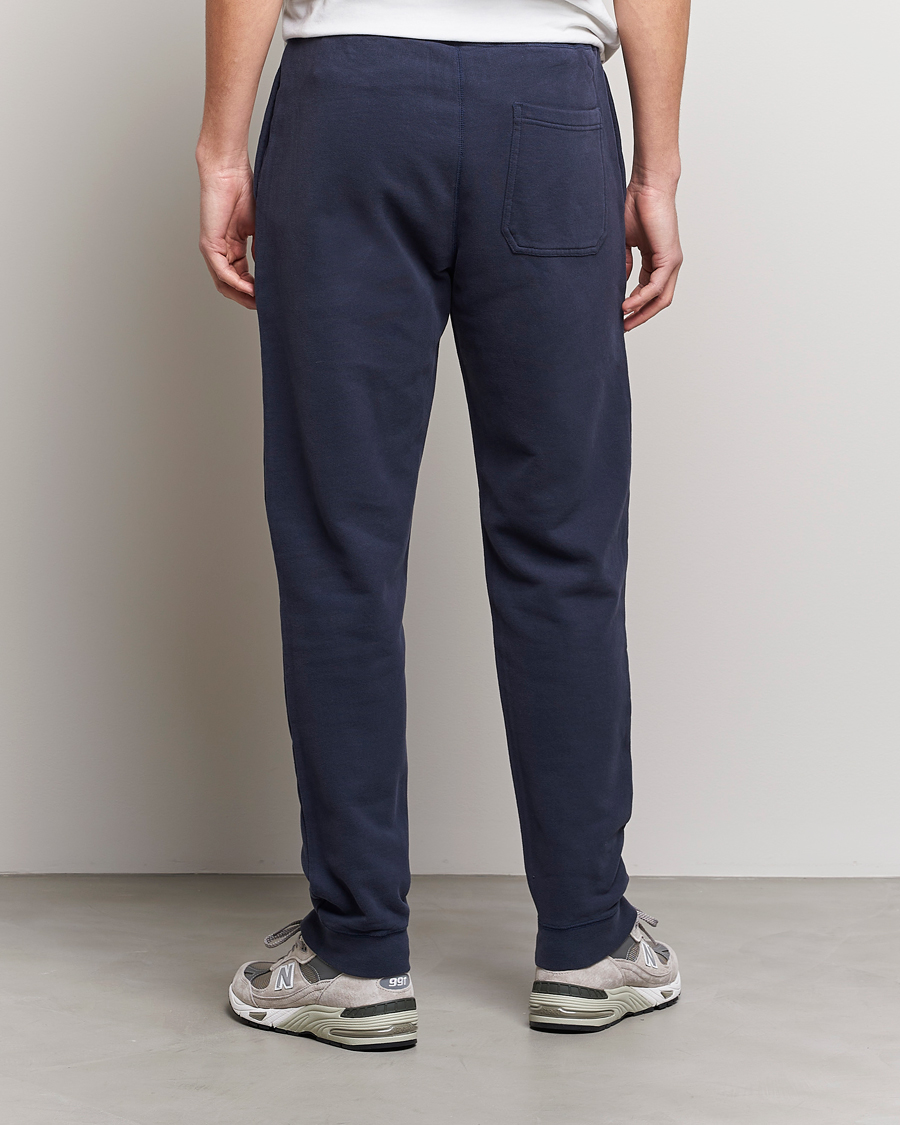 Sunspel Cotton Loopback Track Pants Navy