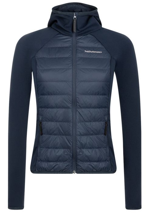 Down Hybrid Hood Jacket Women damejakke