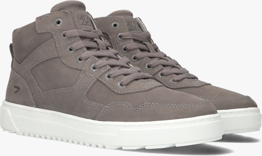 HUB grijze hub hoge sneaker boston
