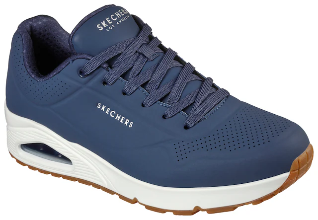 Skechers Sneaker »Uno - Stand on Air«  Freizeitschuh, Halbschuh, Schnürschuh mit Air-Cooled Memory Foam