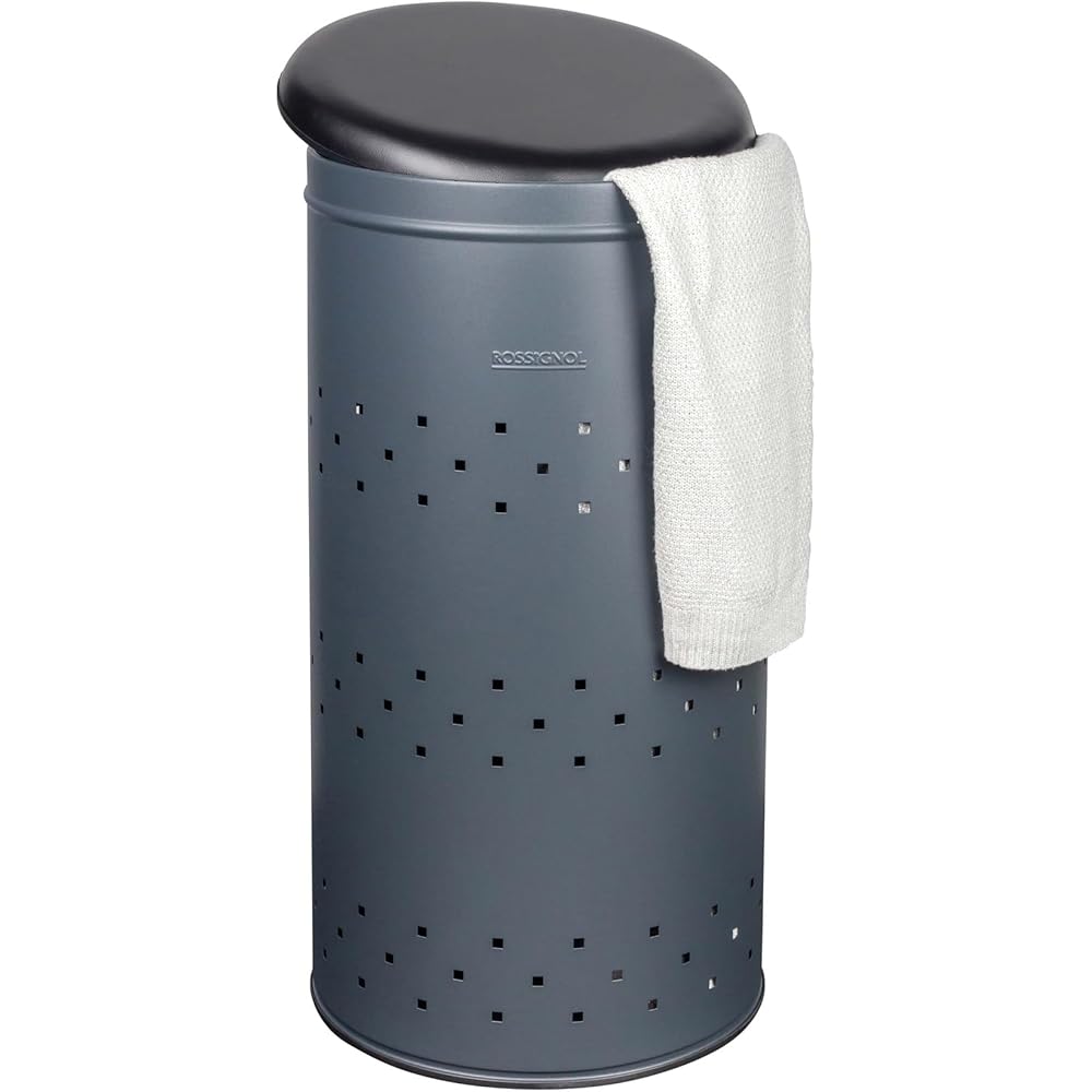 Panier à linge, Panier de rangment, Panière, Capacité 45L, Fabrication fran?aise, Idéal pour salle de bains, chambre ou buanderie LINA ROSSIGNOL : Cuisine et Maison