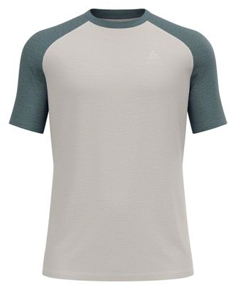 T-shirt Technique Odlo Ascent Performance Wool 125 Gris