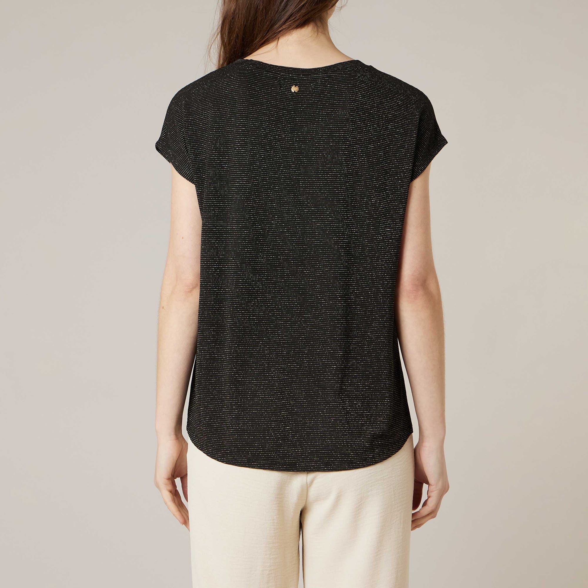 T-shirt Femme noir