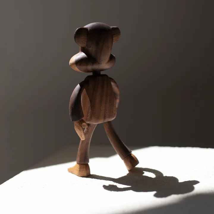 boyhood - Julius the Monkey Holzfigur, Walnuss & Eiche natur