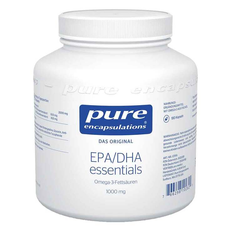 Pure Encapsulations EPA/DHA essentials 1000 mg Kapseln, 180 St