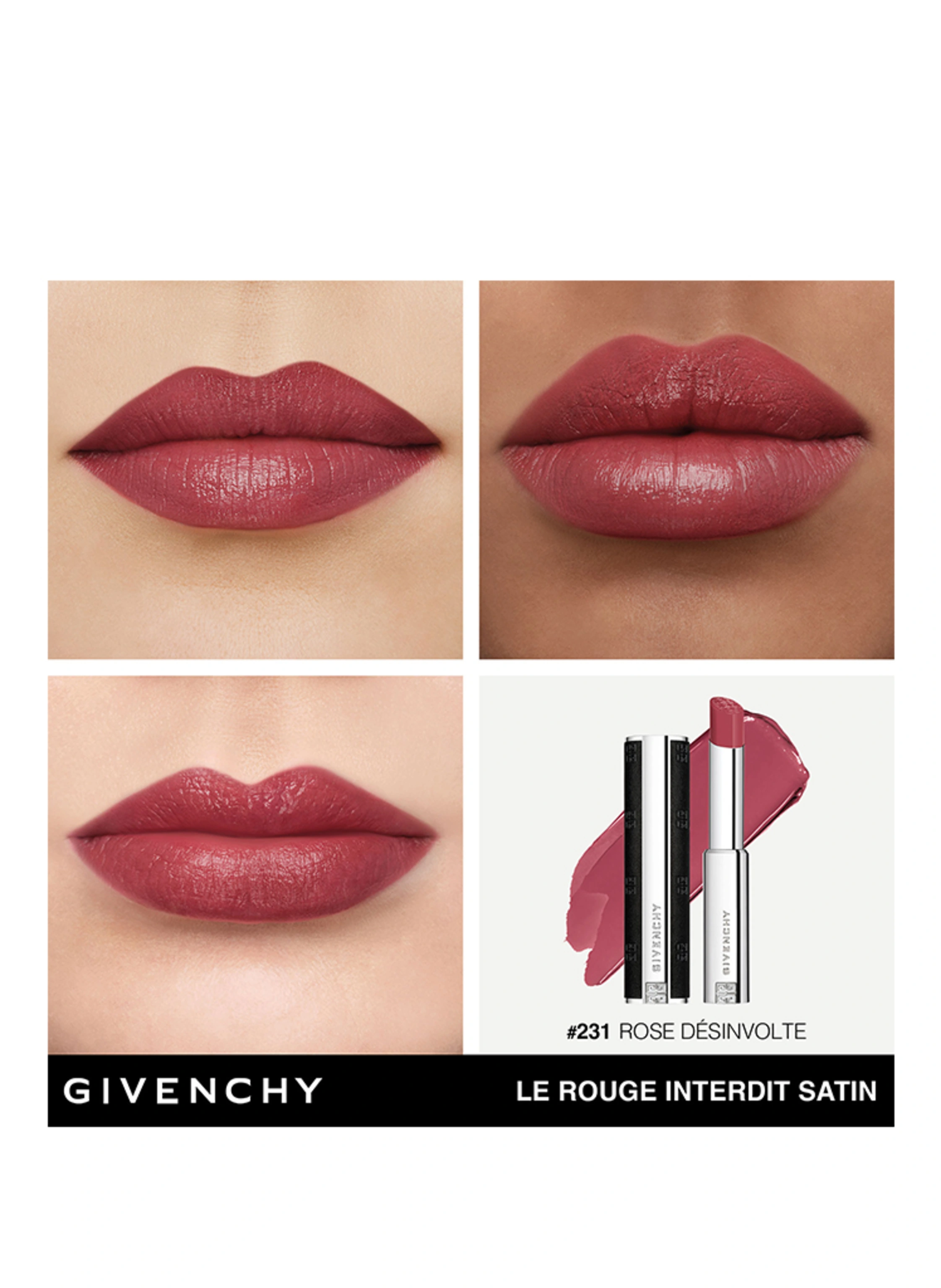 GIVENCHY BEAUTY LE ROUGE INTERDIT SATIN