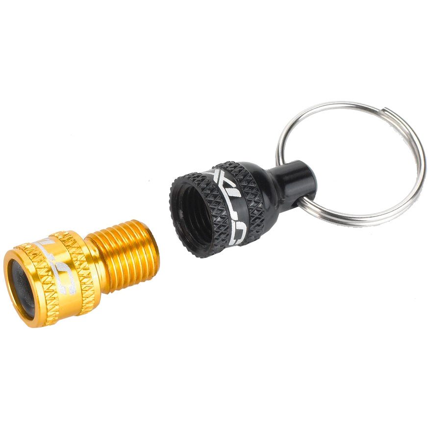 XLC Ventiladapter AV auf DV/SV schwarz gold