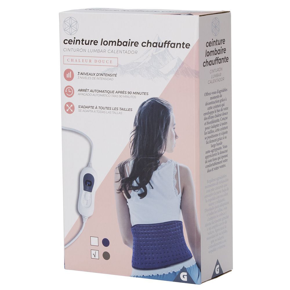 Ceinture lombaire chauffante