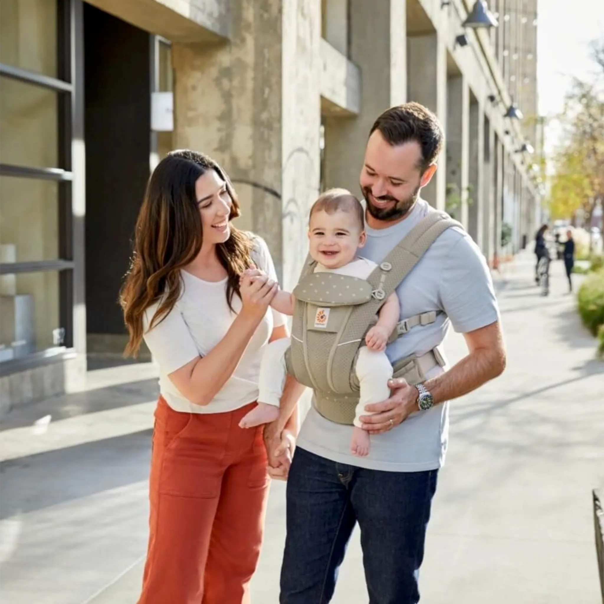 Ergobaby Porte-bébé 360 Omni Breeze - Soft Olive Diamond