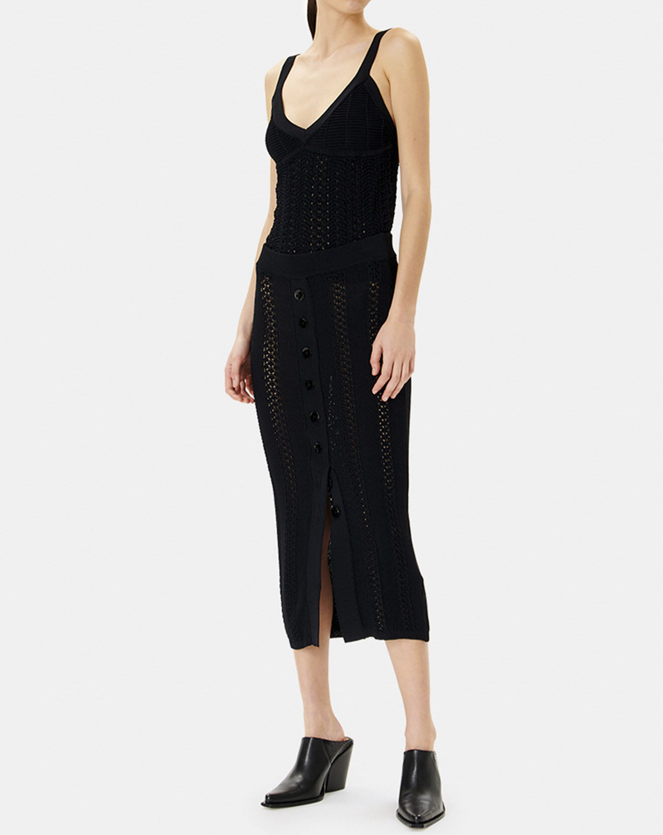 Zapa Jupe en maille Joey noire