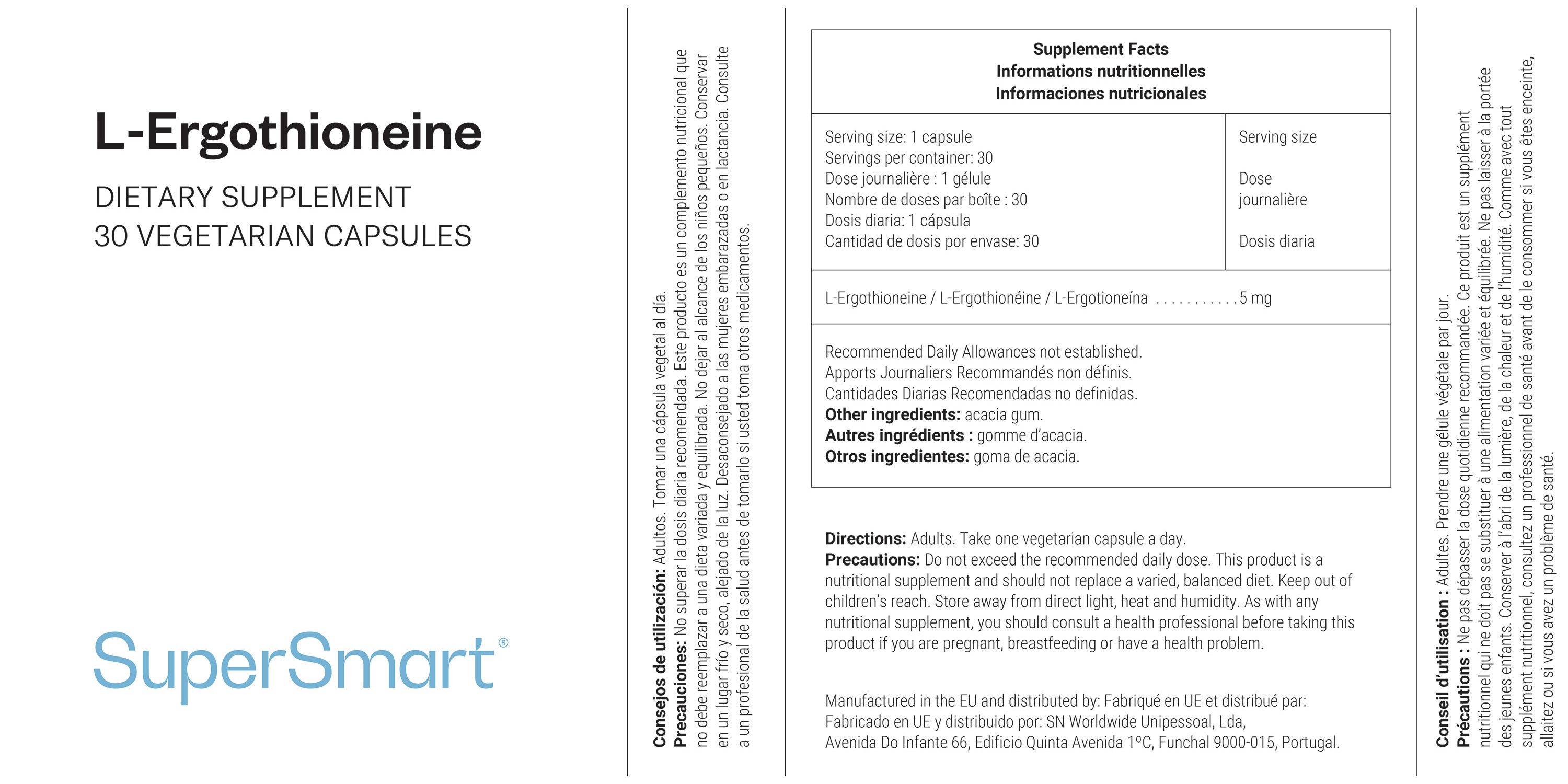 L-Ergothionein - SuperSmart