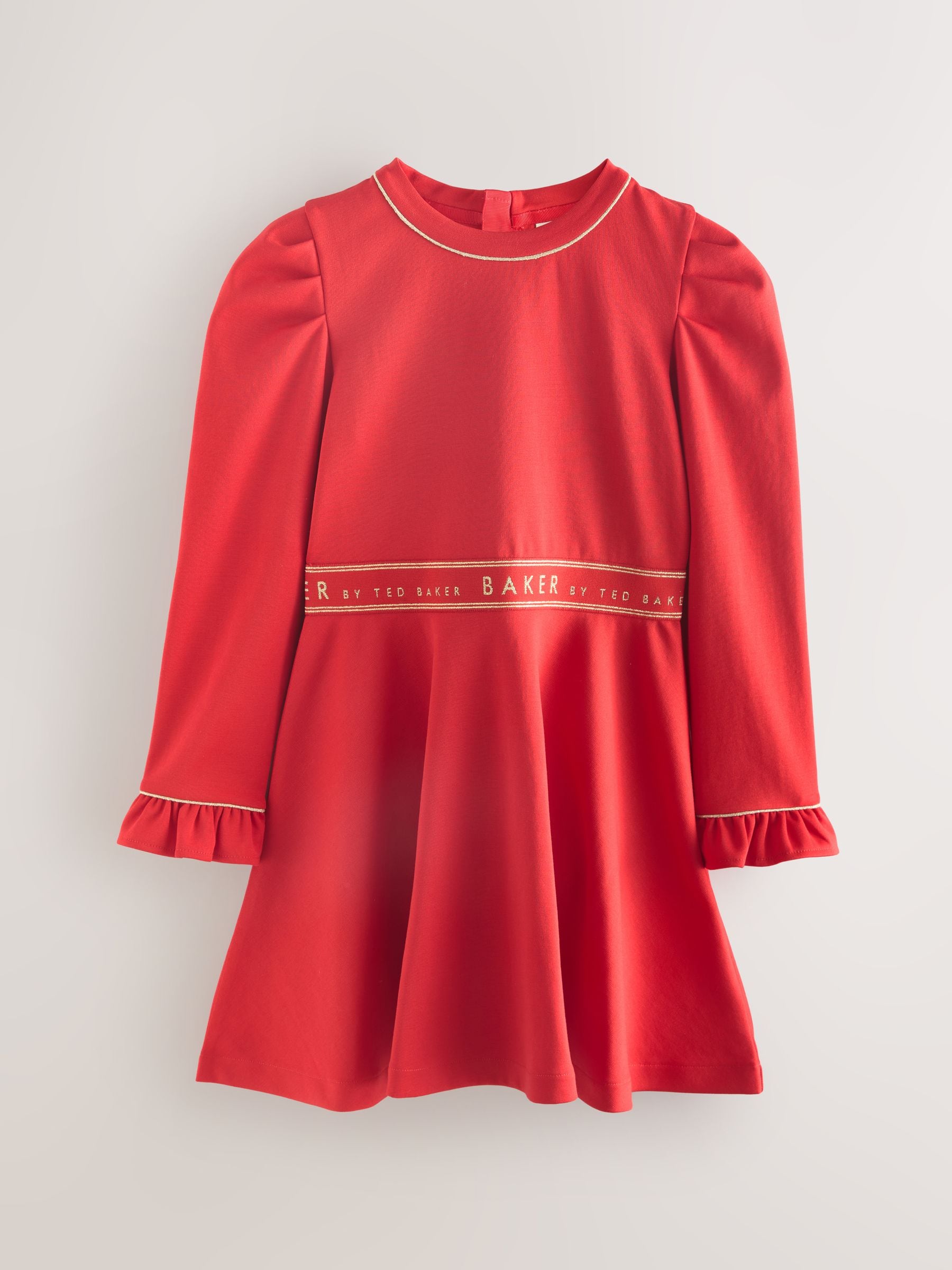 Rood - Baker by Ted Baker - Ponté jurk