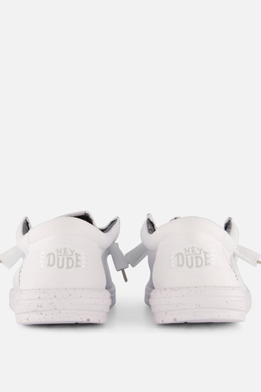 HEYDUDE Wally Sport Instappers wit Canvas
