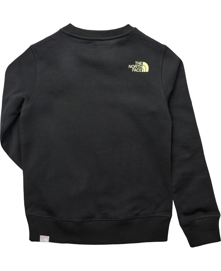 The North Face TEEN REDBOX CREW TNF BLACK Sort
