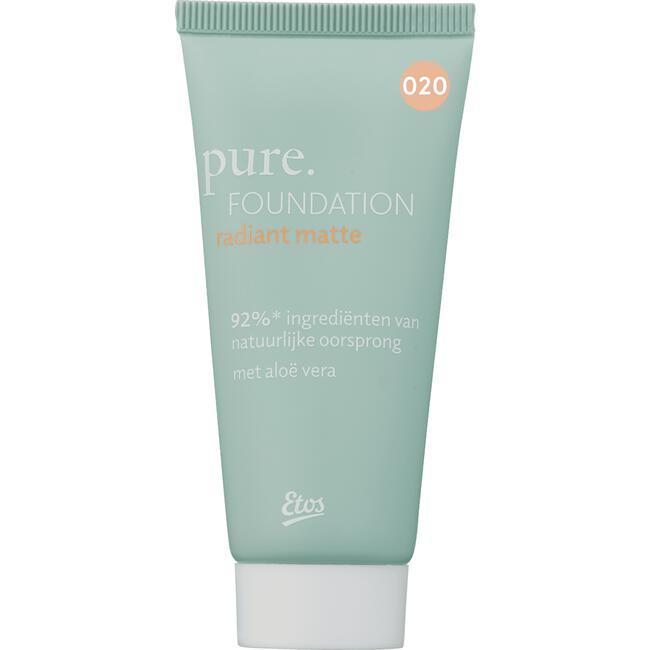 Etos Pure Foundation Radiant Matte 020 Neutral Porcelain