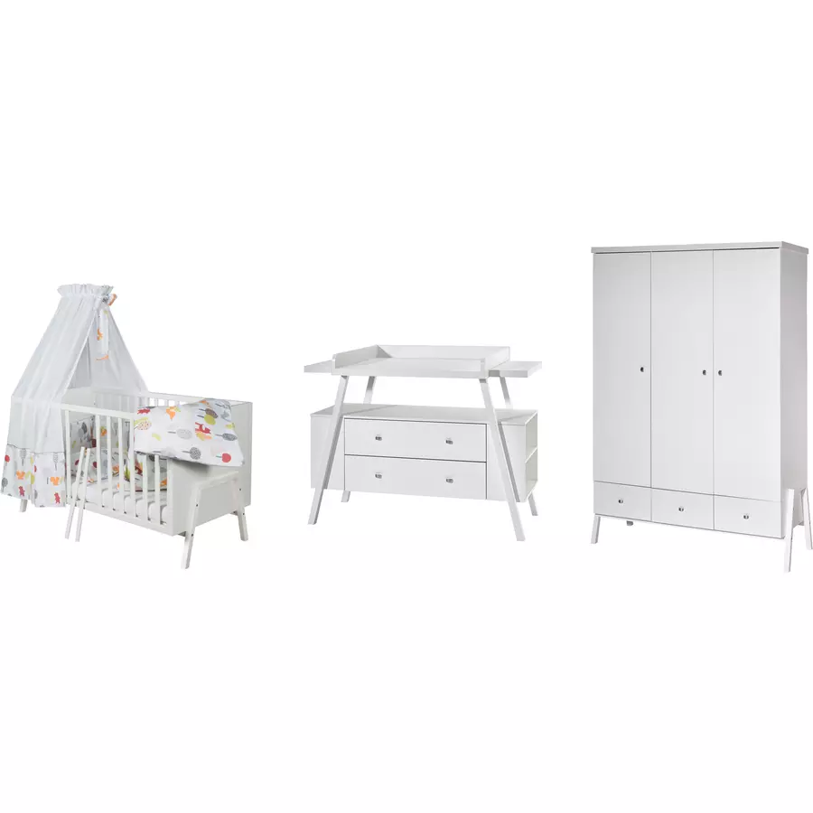 Schardt Kinderzimmer Holly White 3-türig