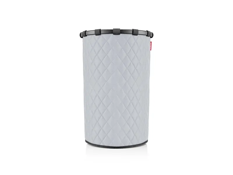 Reisenthel homebasket L, Grå, Aluminium, Polyester, Kurv, Monokromatisk, Geometrisk mønster, Indendørs