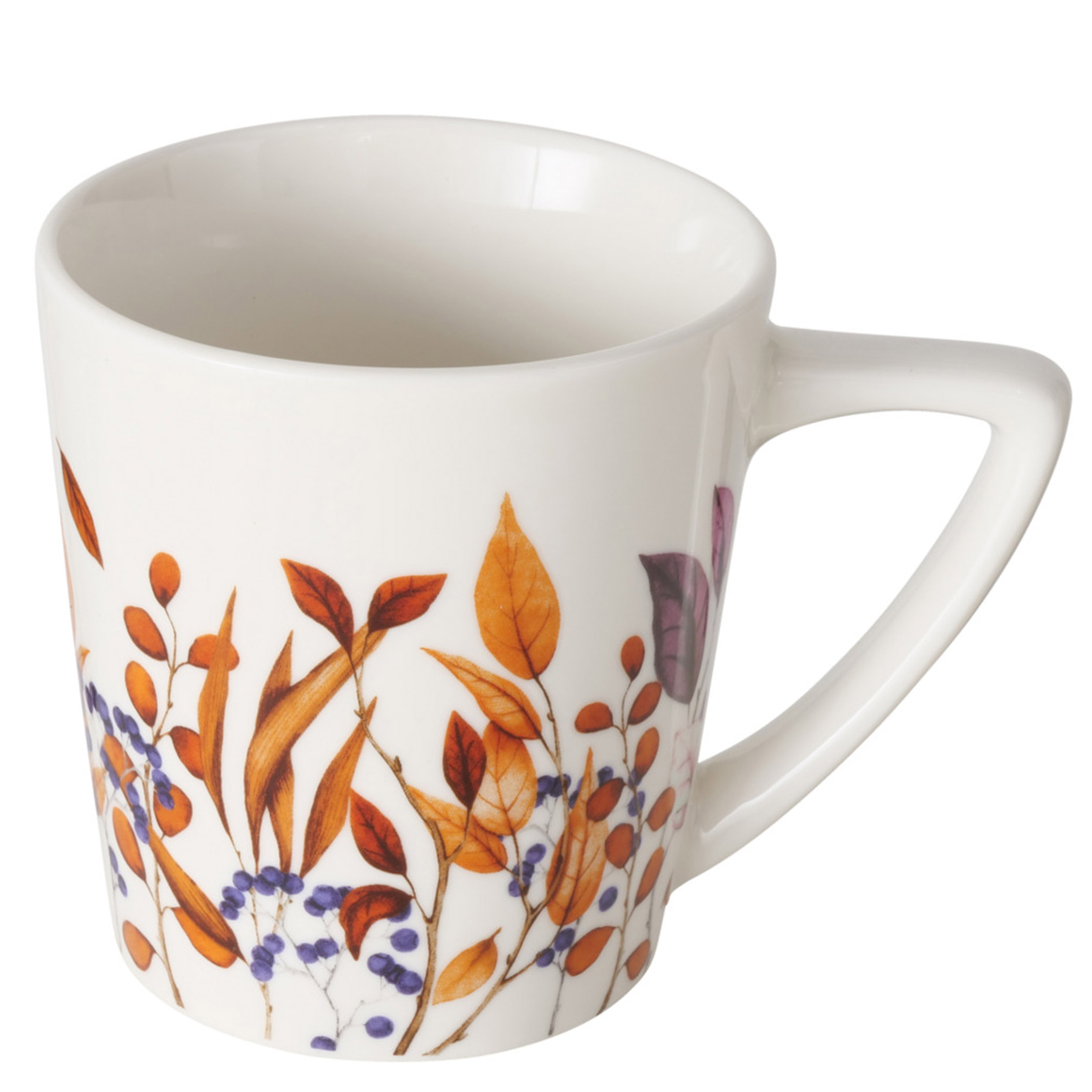 Becher - mehrfarbig - floral - sortiert