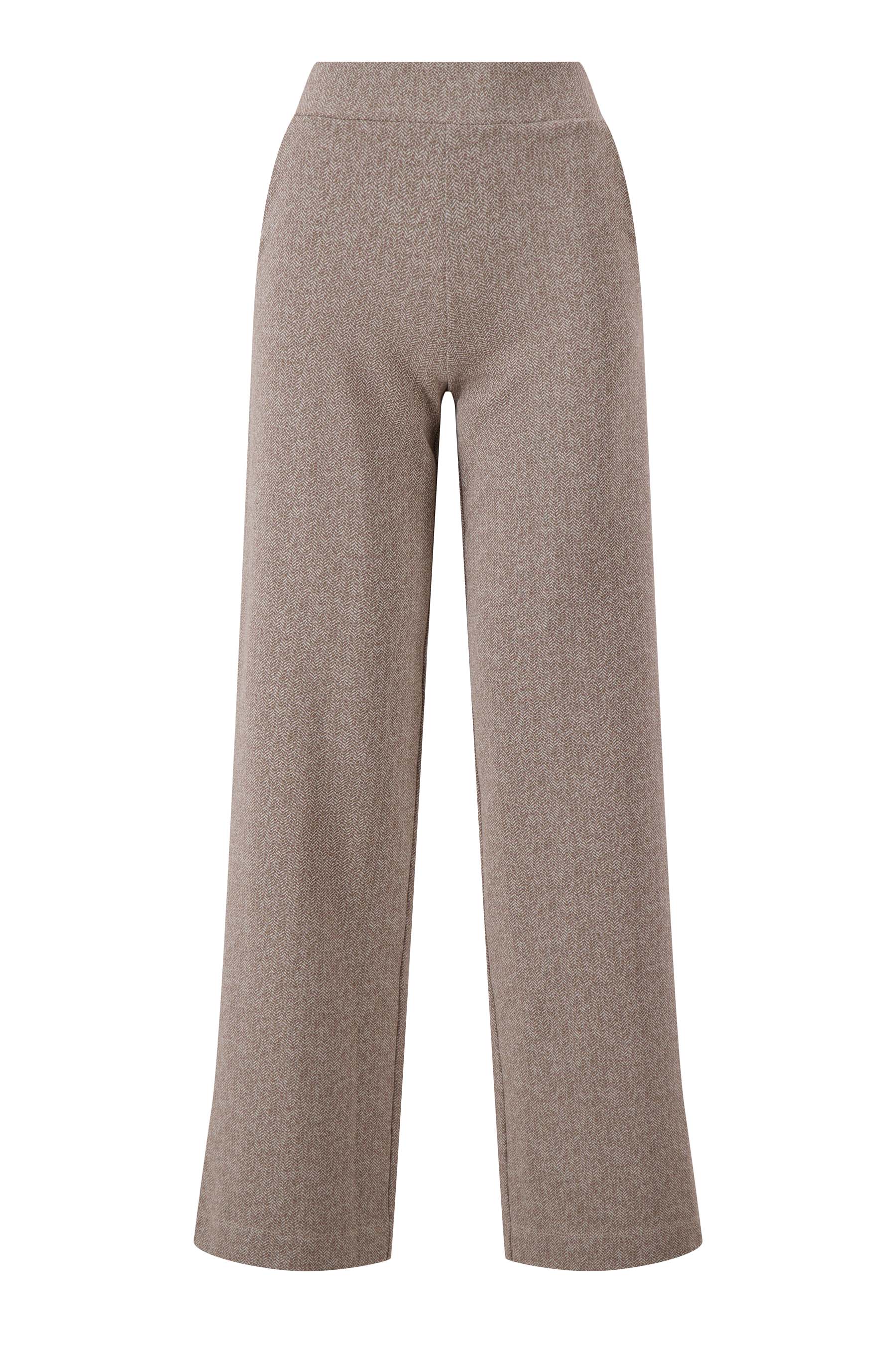 jacquard broek twee kleurig