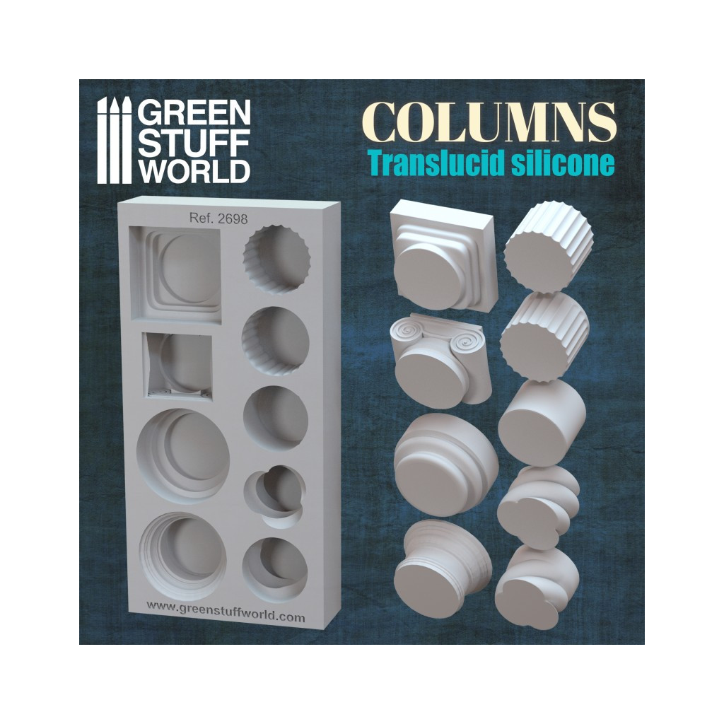 Moule en Silicone - Colonnes