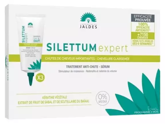 Silettum Expert Sérum Chutes de Cheveux Importantes - 3x40ml