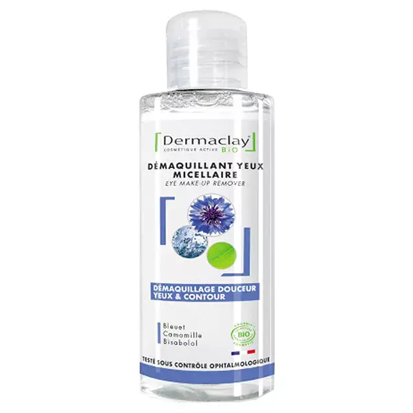 Demaquilante Micelar Orgânico para Olhos Dermaclay 150ml
