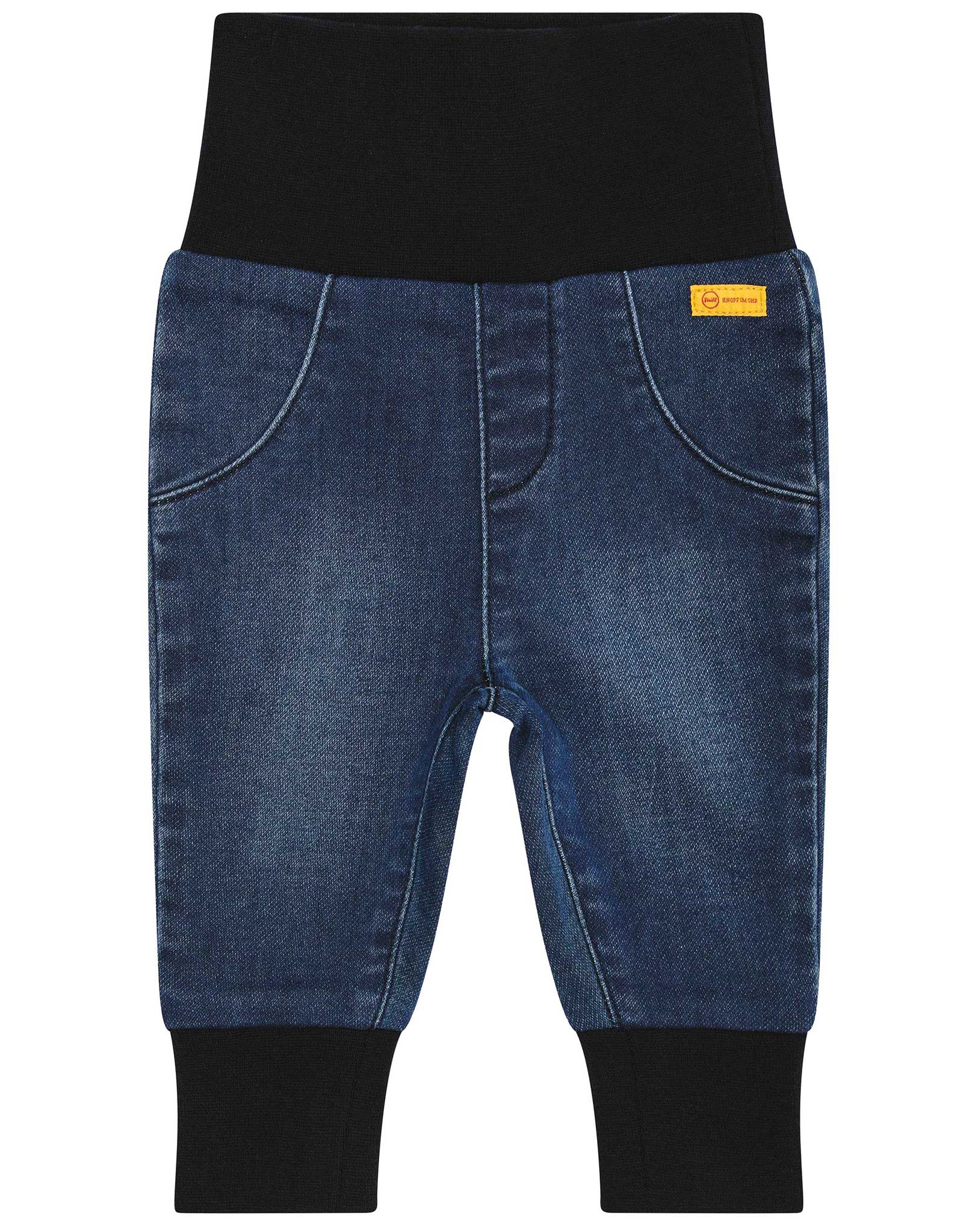 Schlupfjeans DENIM BEAR mit Bündchen in mood indigo