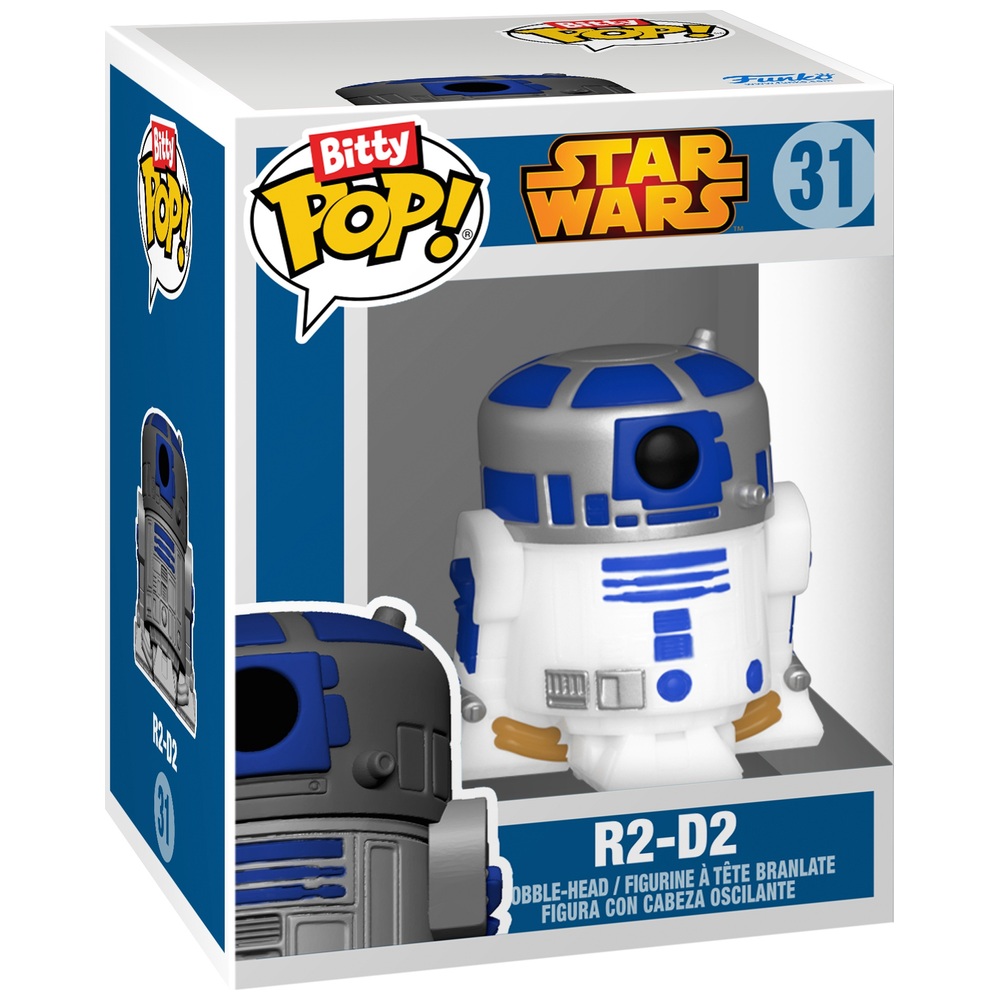 POP! Vinyl: Bitty POP Star Wars Prinzessin Leia 4er-Pack