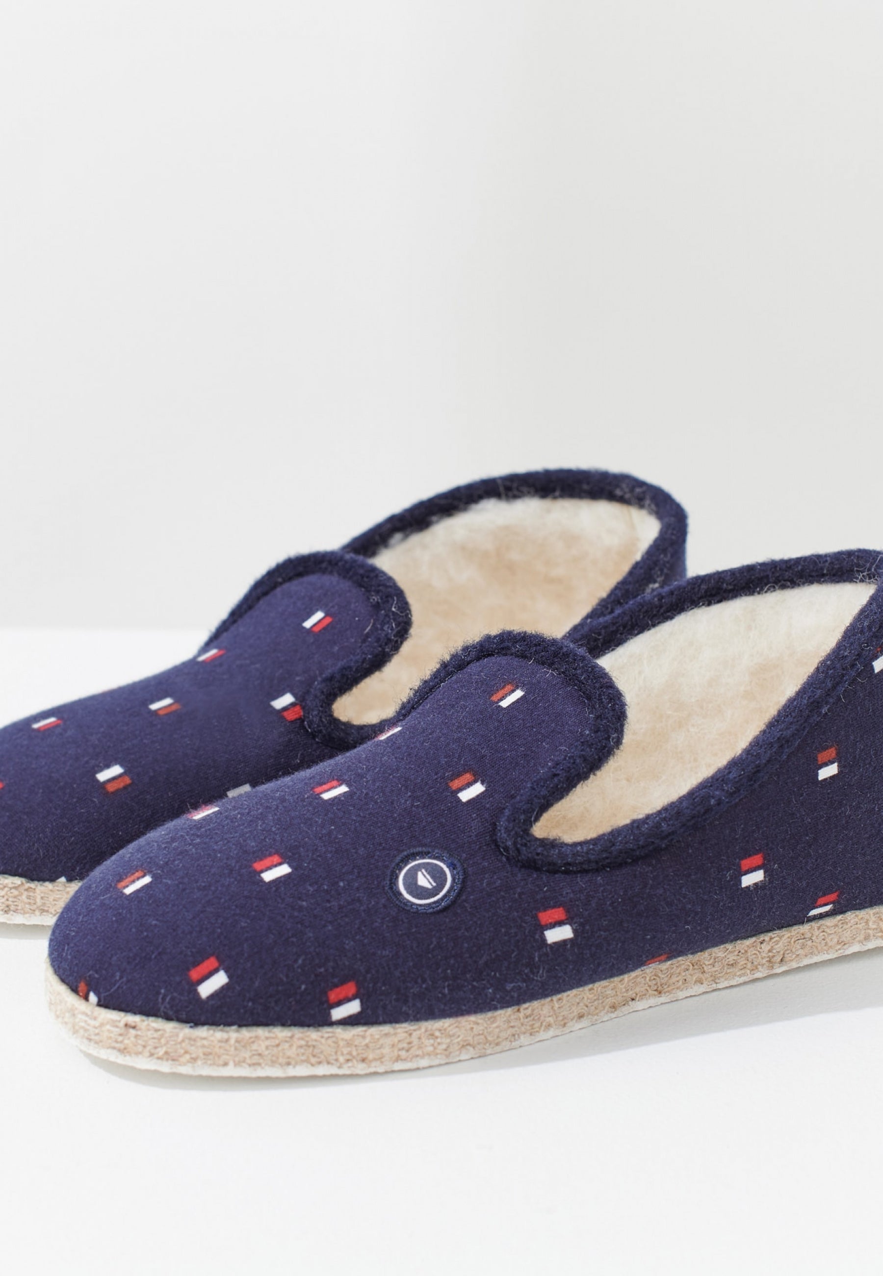 Chaussons d'intérieur en laine-Charentaises Exact