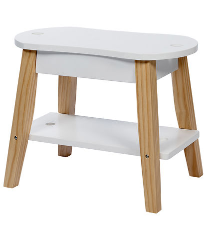 by ASTRUP Styling Skammel Til K?phest - hvid