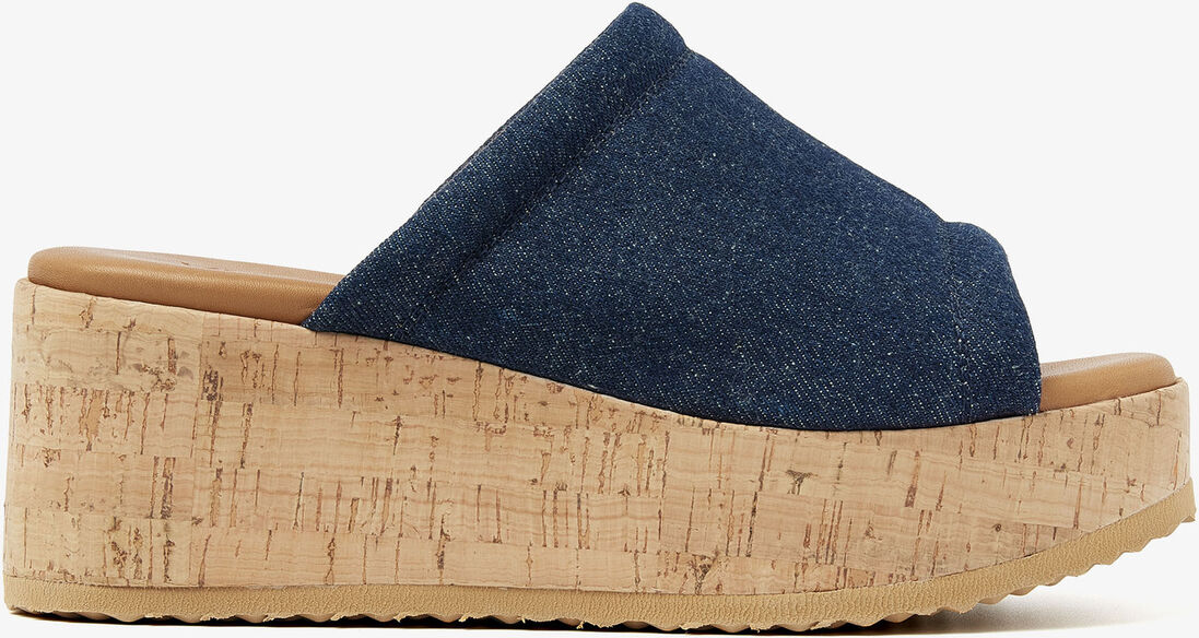 VIA VAI blauwe via vai slippers sissel ryde