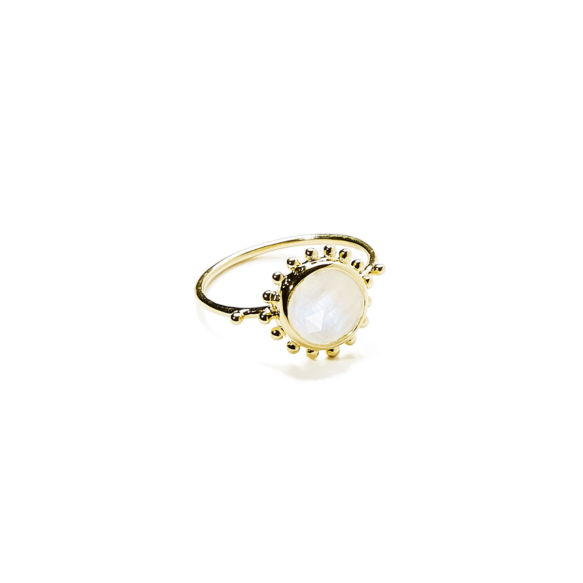 Bague Soleil et Pierre de Lune, Surya