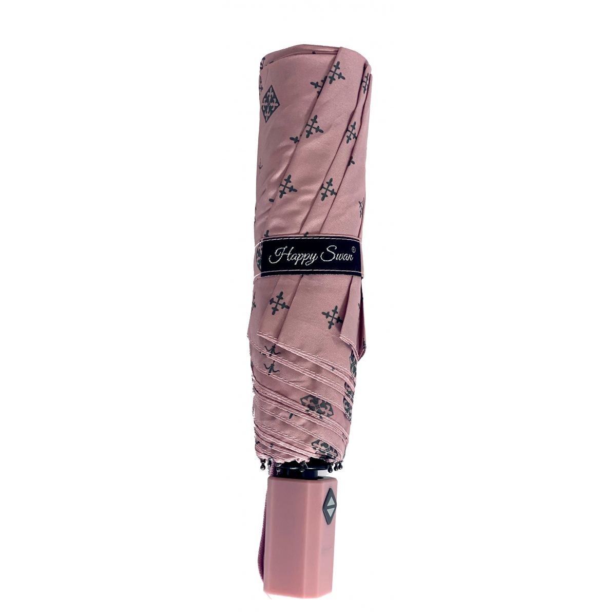 Bleucerise Parapluie pliable avec ouverture et fermeture automatique Happy Swan