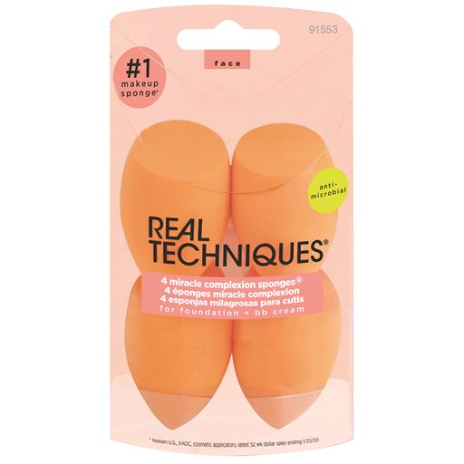 Real Techniques Miracle Complexion Sponges, 4 stk