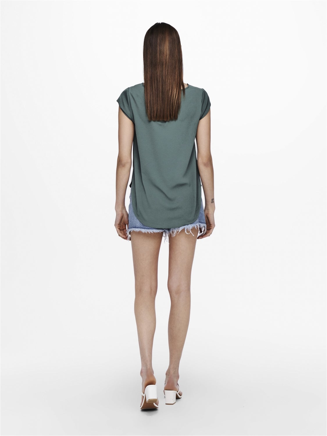 ONLVIC Top Balsam Green