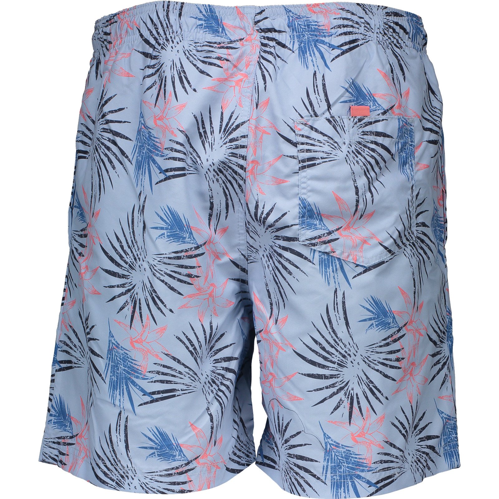 Maui Herren-Badeshorts Blatt M, hellgrau