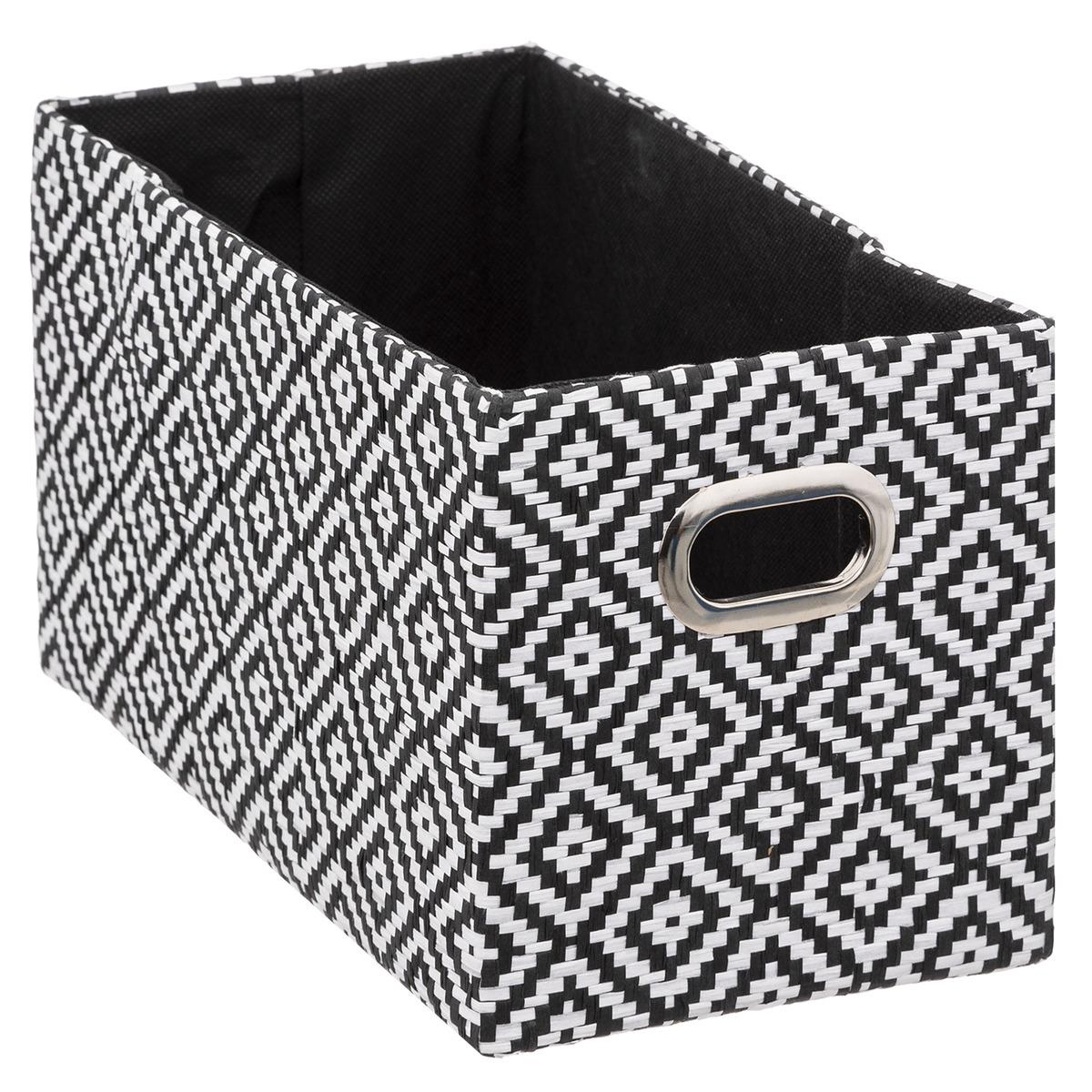 BOITE RANGEMENT 15X31CM AVEC COUVERCLE
