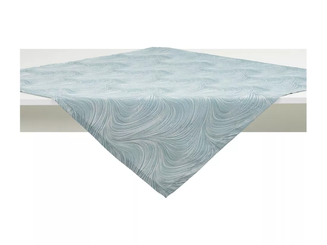 Serviette Floah bleu moyen 80 x 80